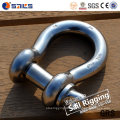 Us Type Screw Pin Bow Stainless Steel Shackle